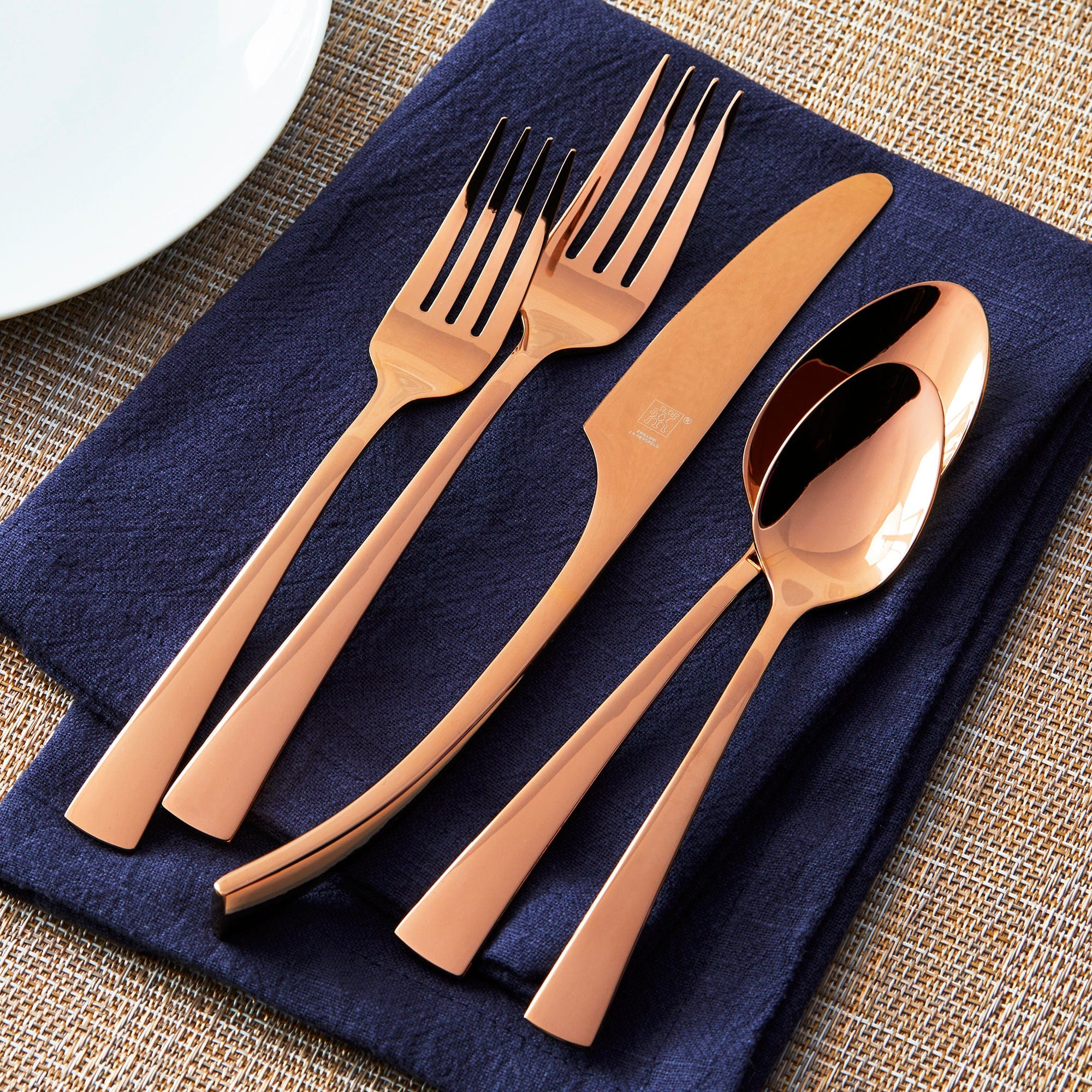 Zwilling Bellasera 20-pc 18/10 Stainless Steel Flatware Set - Rose Gold - Image 2