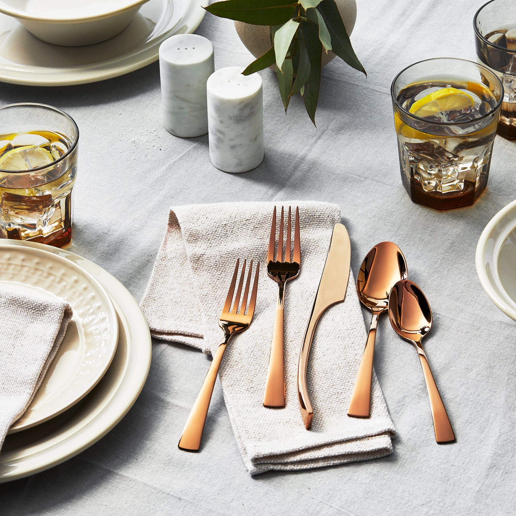 Zwilling Bellasera 20-pc 18/10 Stainless Steel Flatware Set - Rose Gold - Image 3