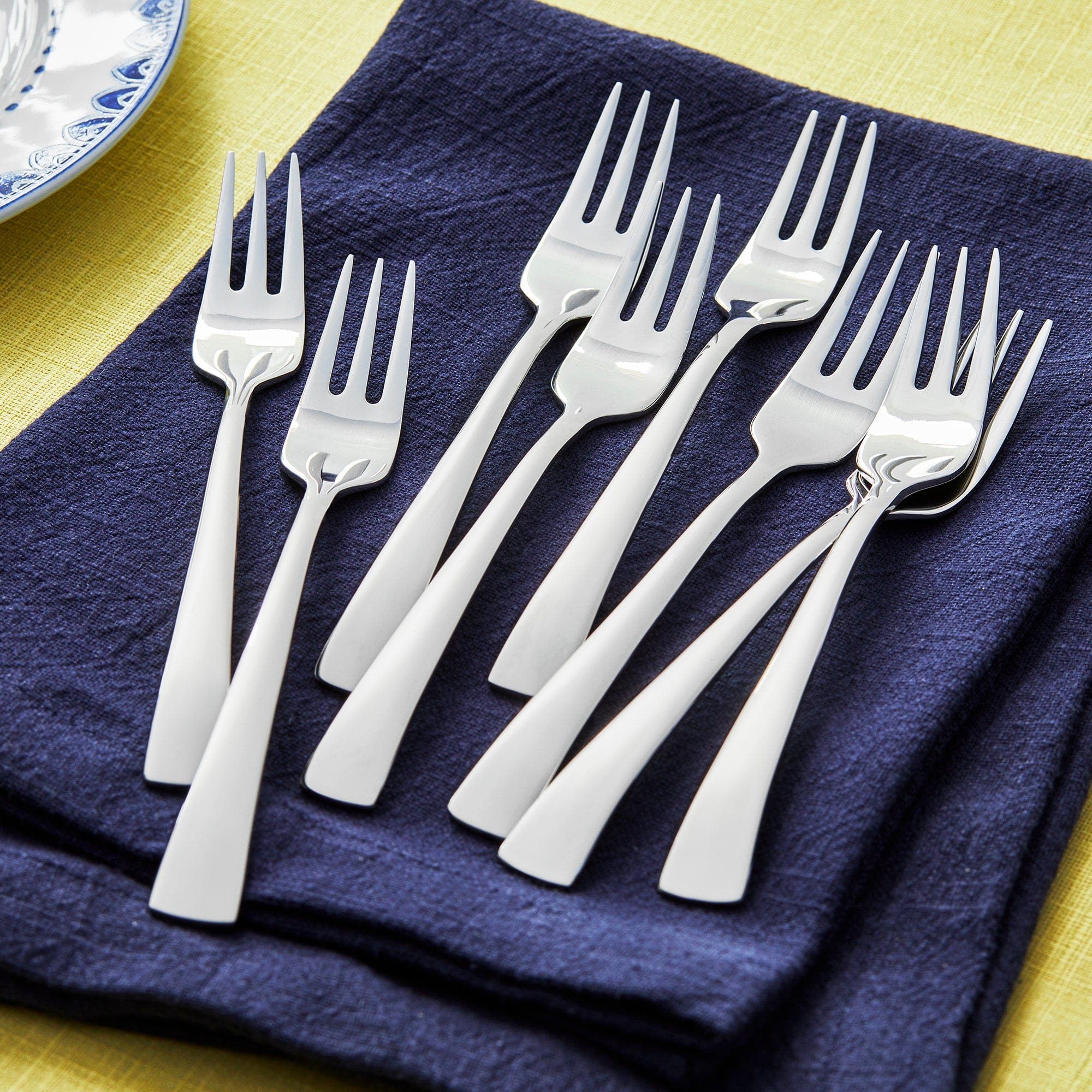Zwilling Bellasera 8-pc 18/10 Stainless Steel Seafood Fork Set - Image 2