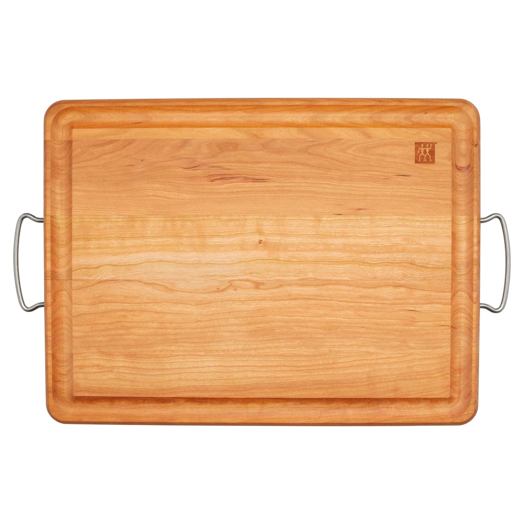 Zwilling Cherry Wood Carving Board with Handles - Image 5