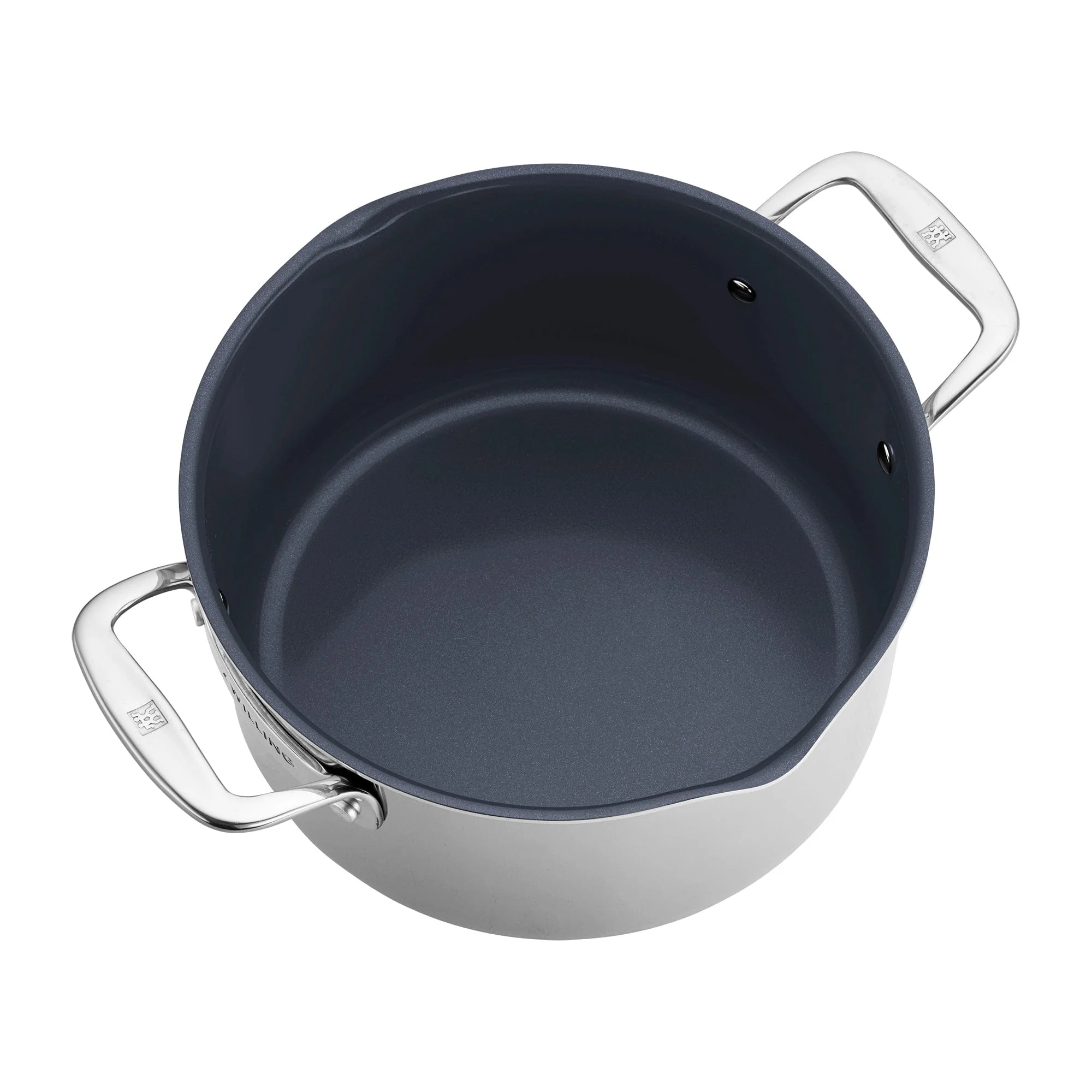 Zwilling Clad CFX 6-qt Stainless Steel Ceramic Nonstick Dutch Oven - Image 3