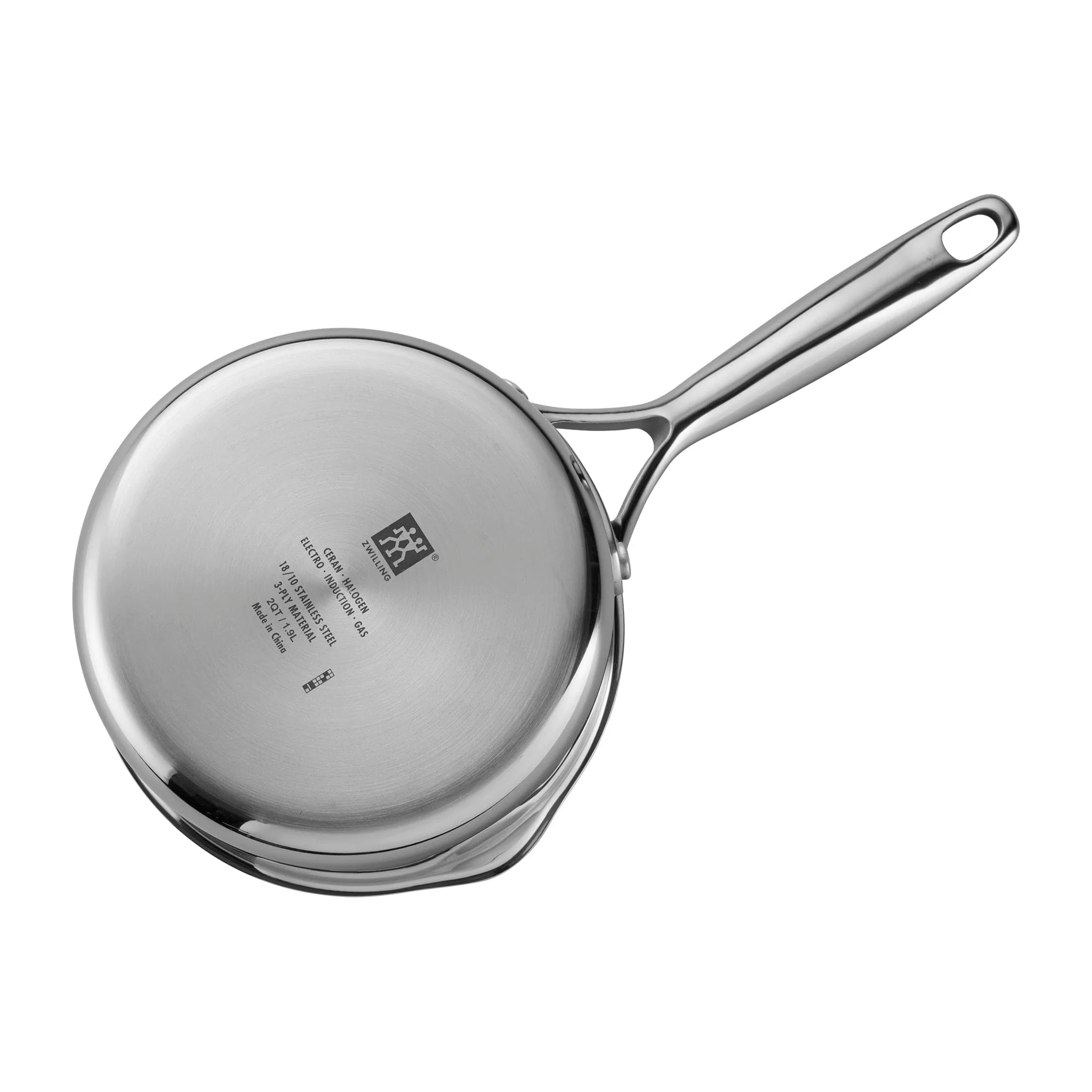 Zwilling Energy Plus 2-qt Stainless Steel Ceramic Nonstick Tall Saucepan - Image 5