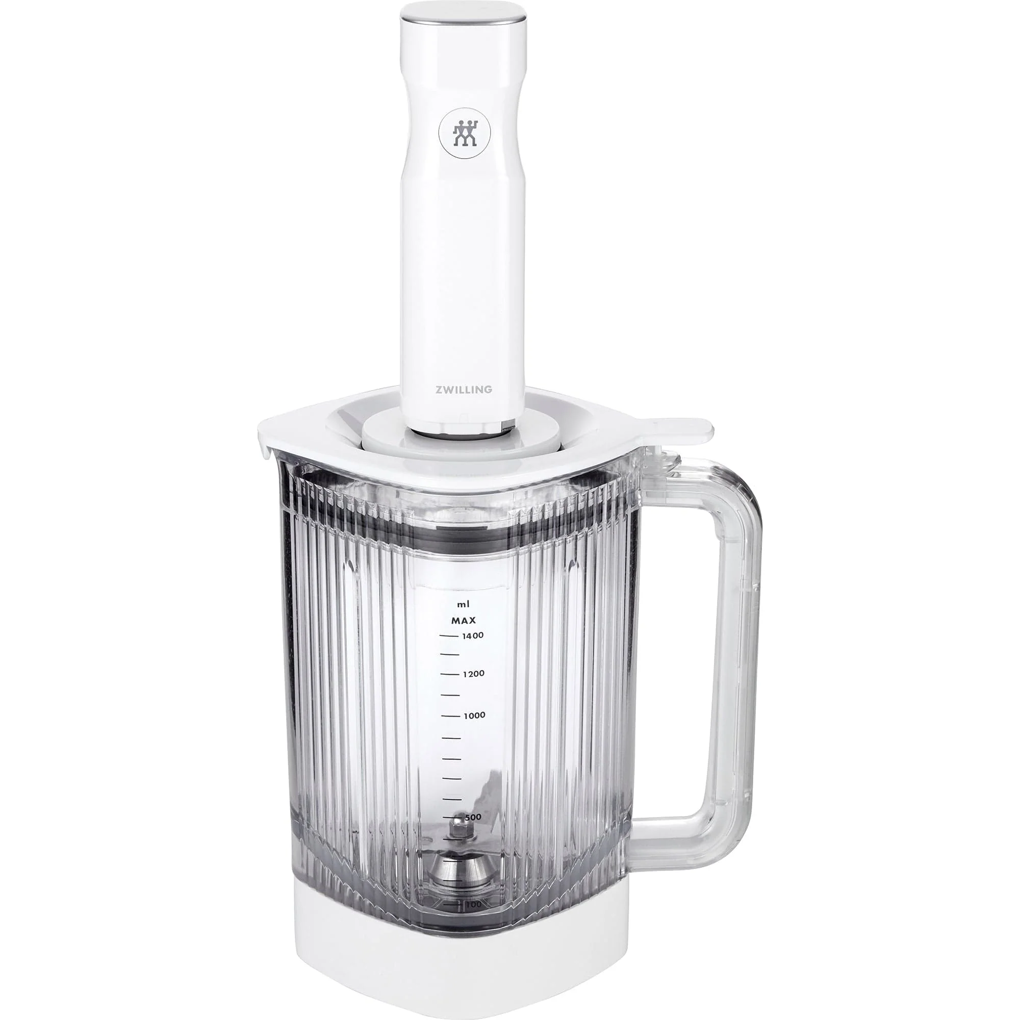 Zwilling Enfinigy 48-oz Power Blender Jar with Cross Blade and Vacuum Lid - White - Image 4