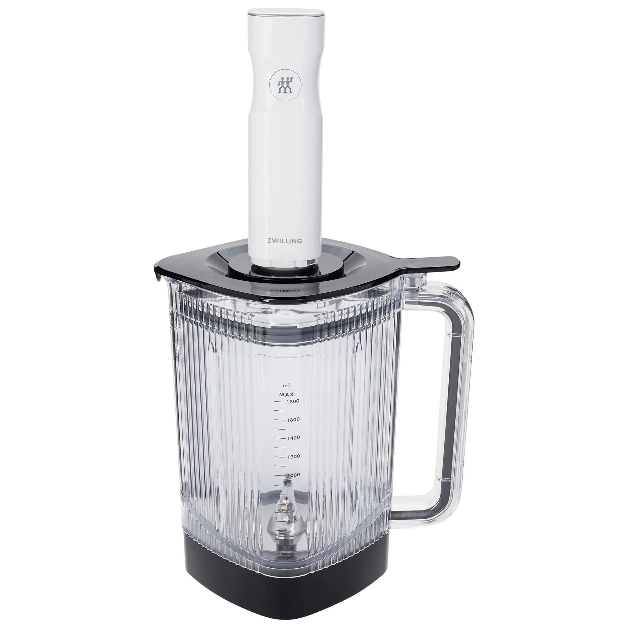 Zwilling Enfinigy 60-oz Power Blender Jar with Cross Blade and Vacuum Lid - Black - Image 3