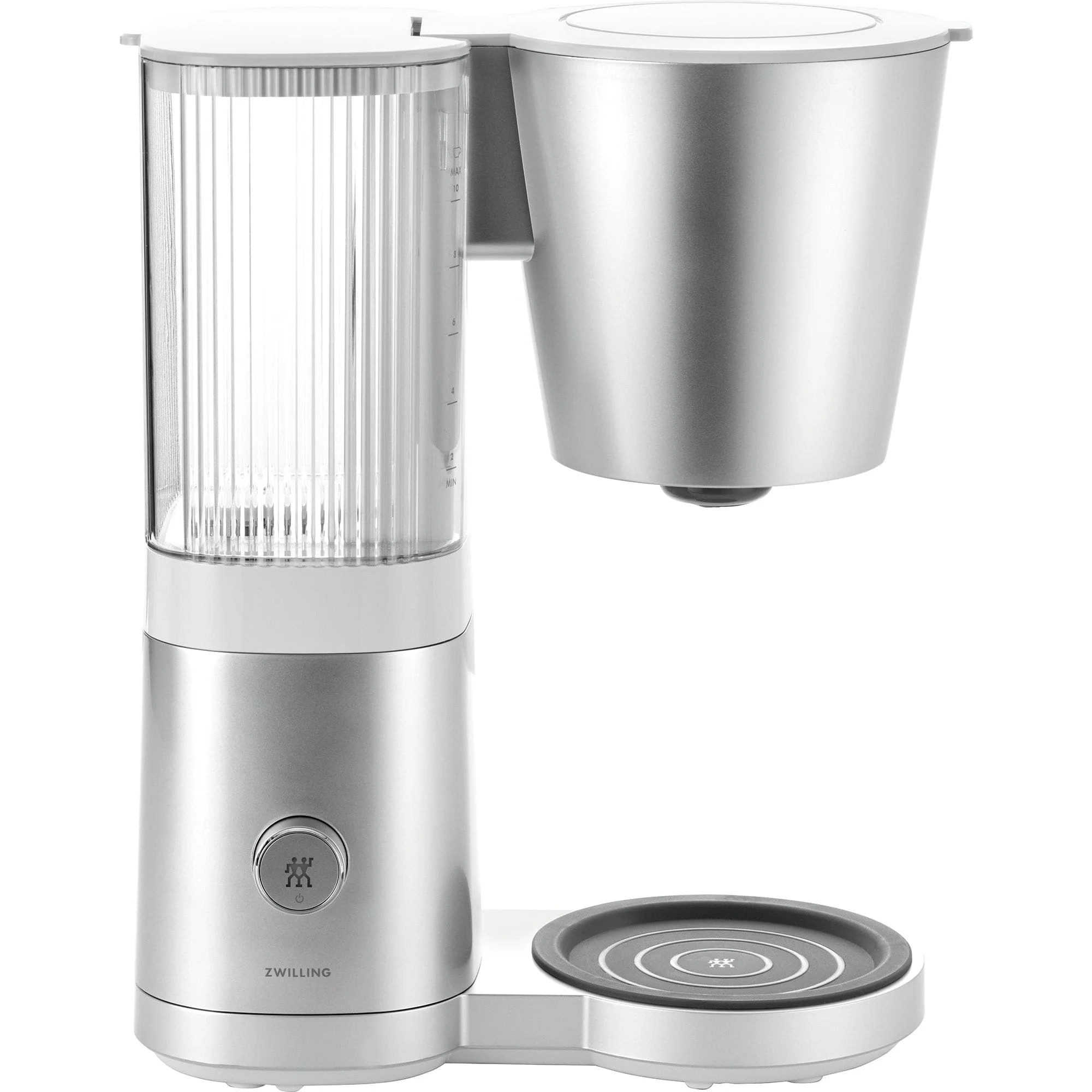 Zwilling Enfinigy Drip Coffee Maker with Thermo Carafe 10 Cup, Awarded the SCA Golden Cup Standard, Silver - Image 4