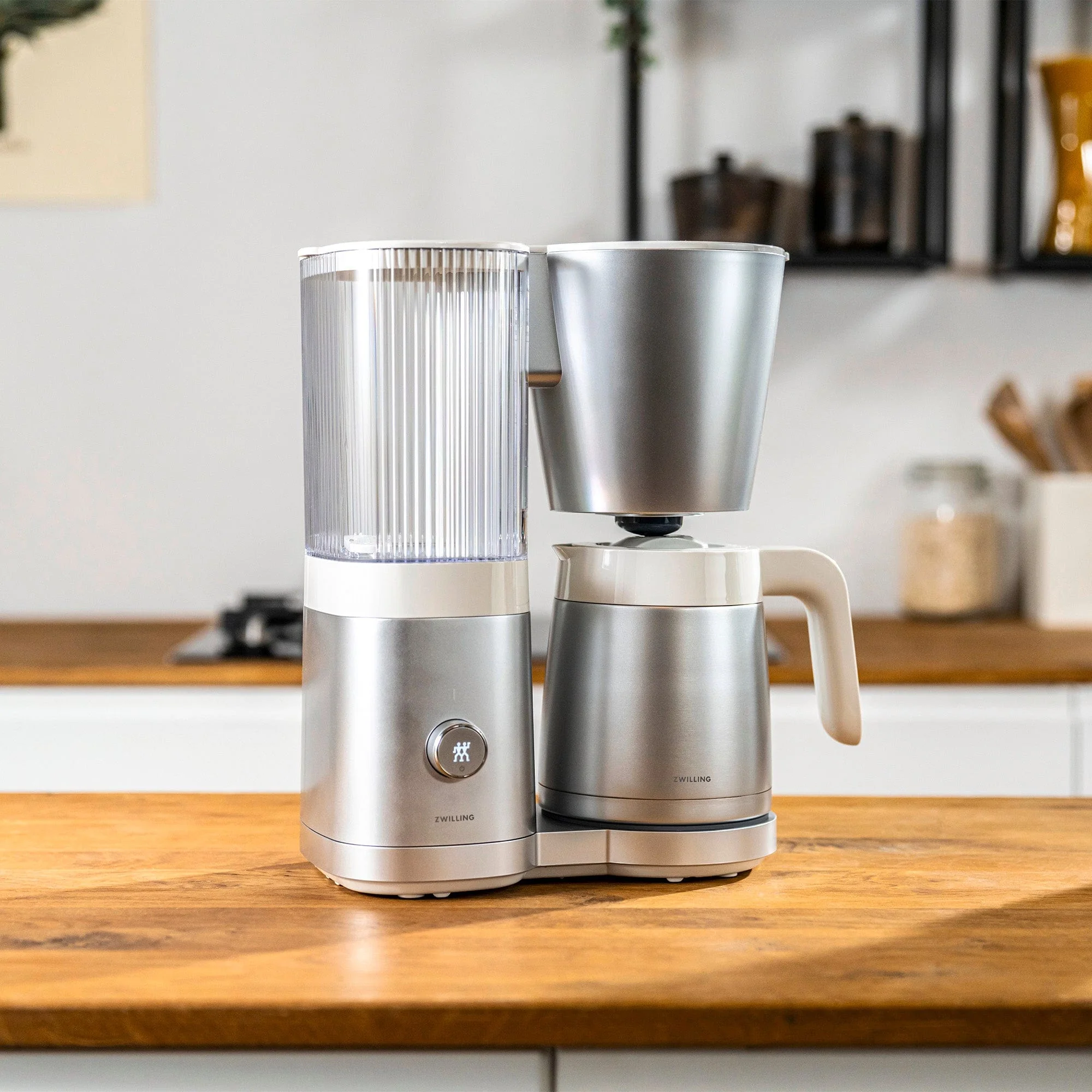Zwilling Enfinigy Drip Coffee Maker with Thermo Carafe 10 Cup, Awarded the SCA Golden Cup Standard, Silver - Image 6