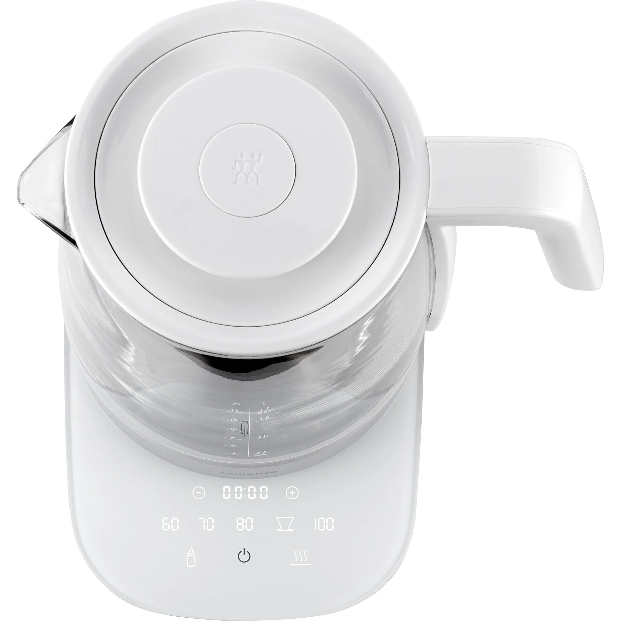 Zwilling Enfinigy Glass Kettle, Tea Kettle, Silver - Image 4