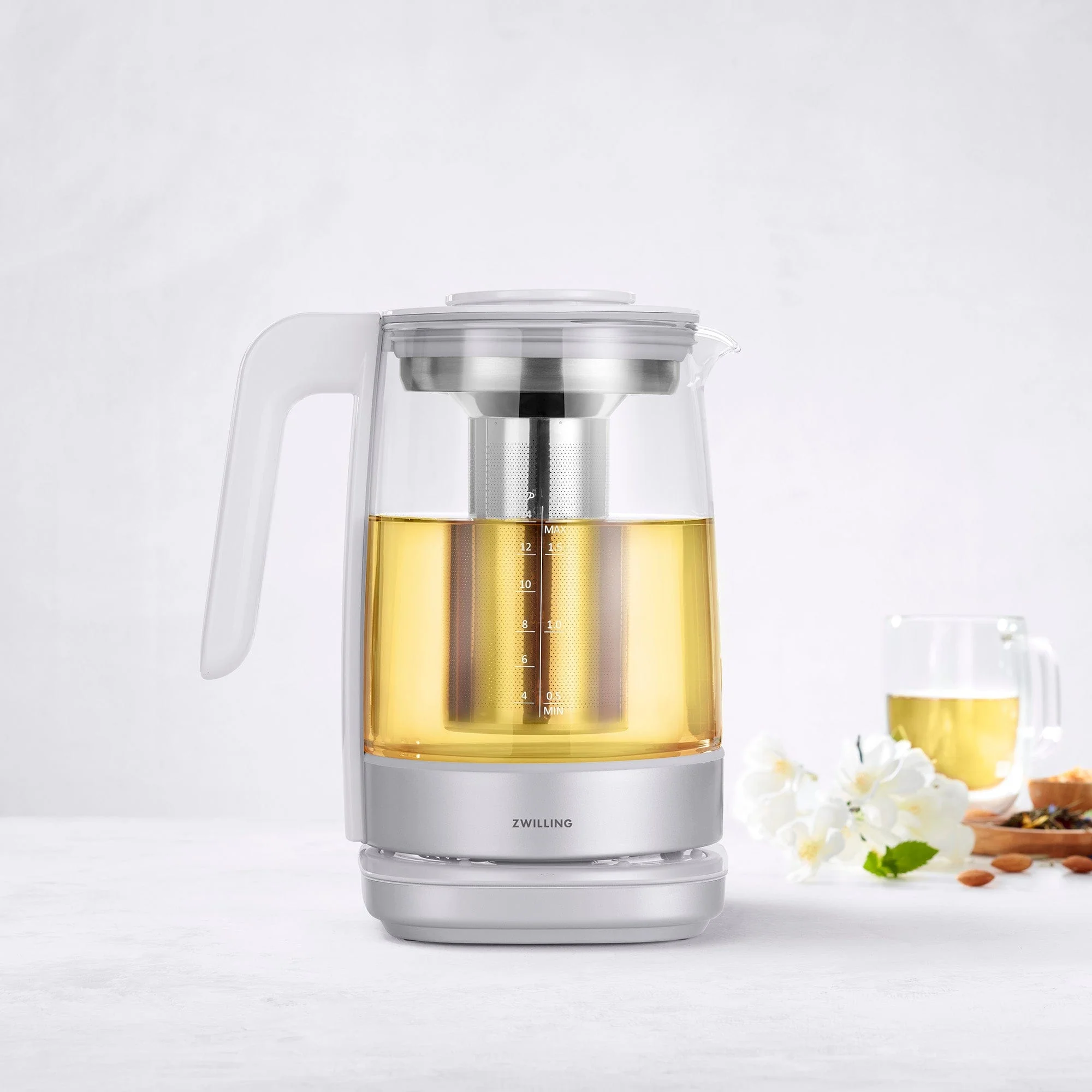 Zwilling Enfinigy Glass Kettle, Tea Kettle, Silver - Image 7