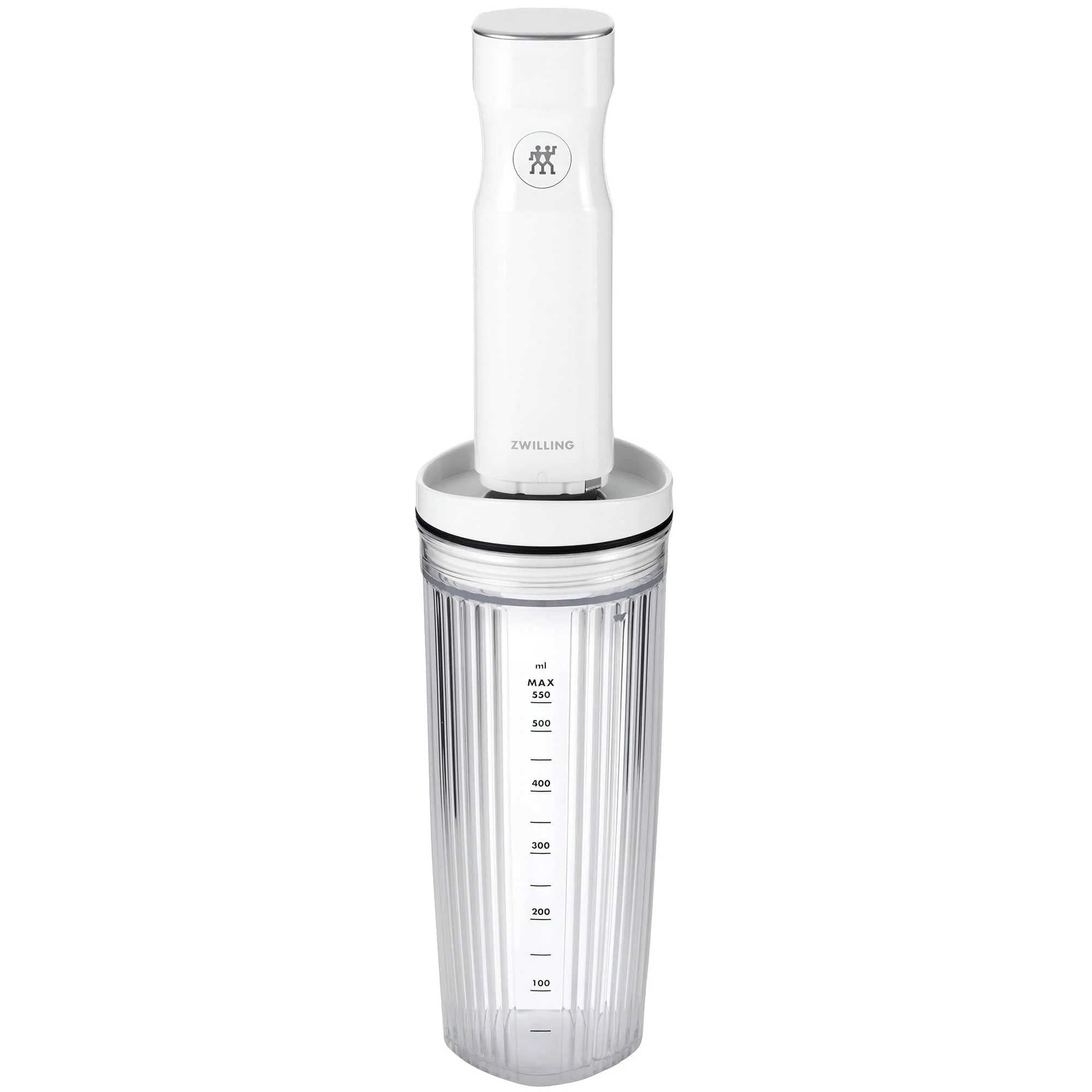 Zwilling Enfinigy Personal Blender Jar with Drinking Lid and Vacuum Lid - White - Image 3