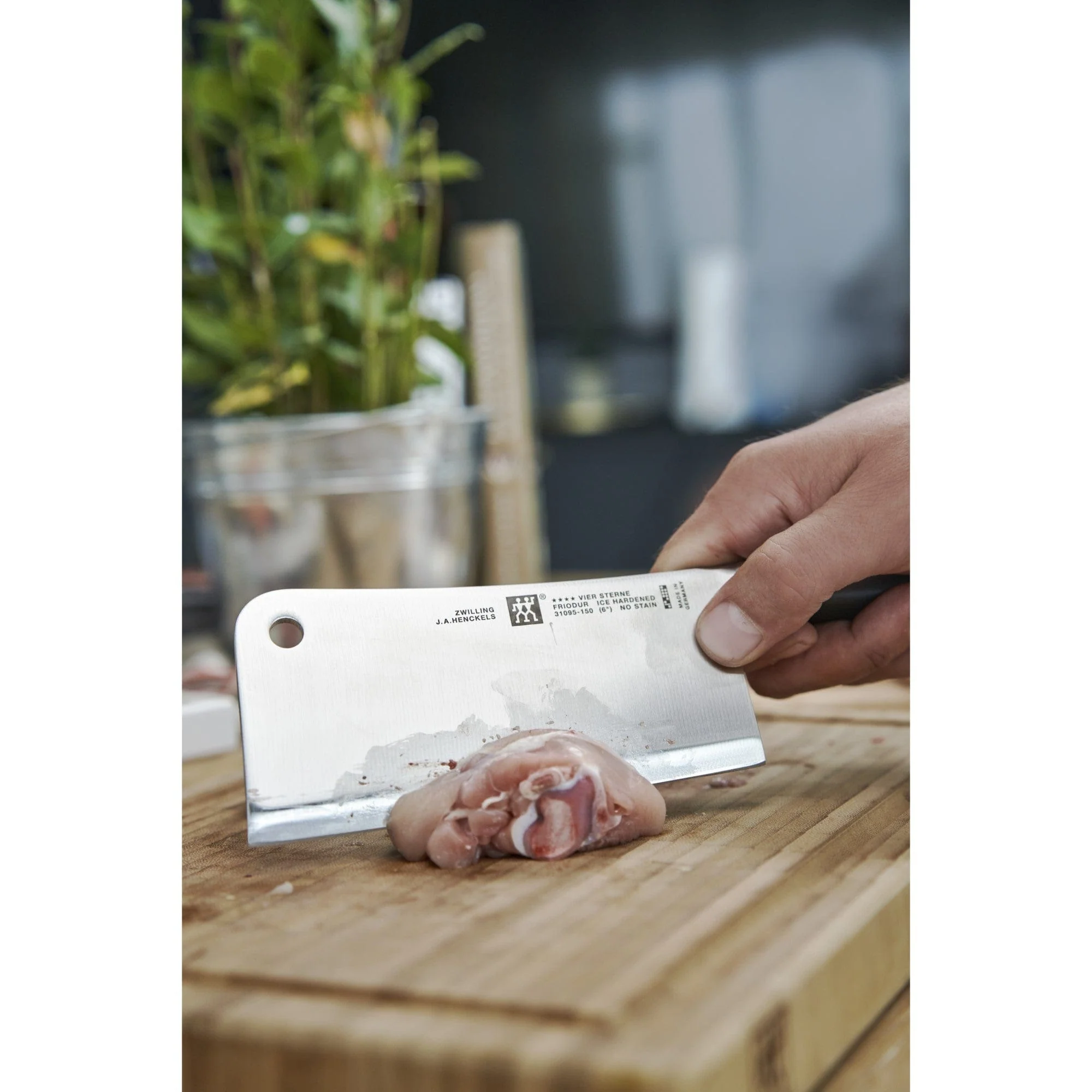 Zwilling Four Star 6-inch Meat Cleaver - Image 4