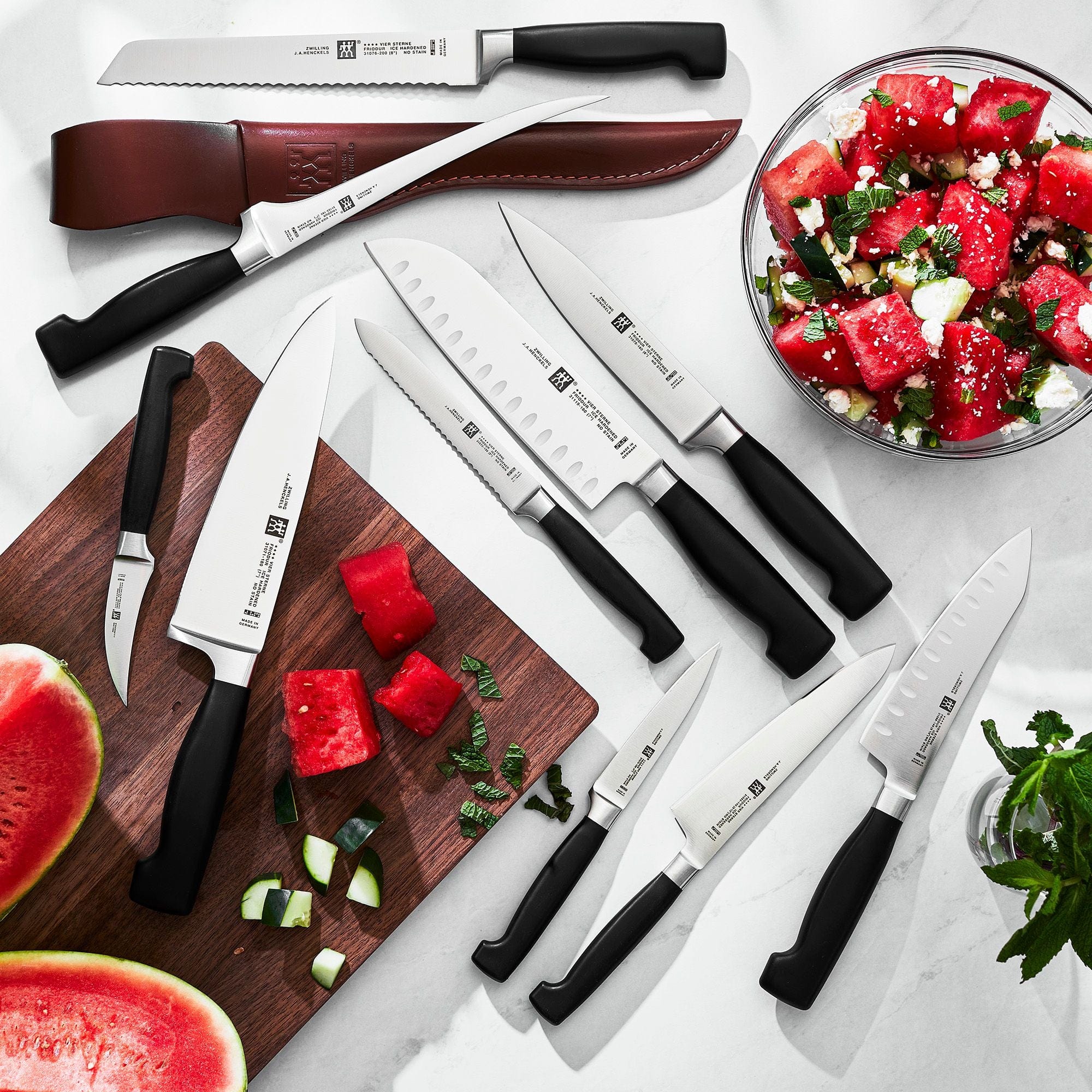 Zwilling Four Star 8-inch Bread Knife - Image 6