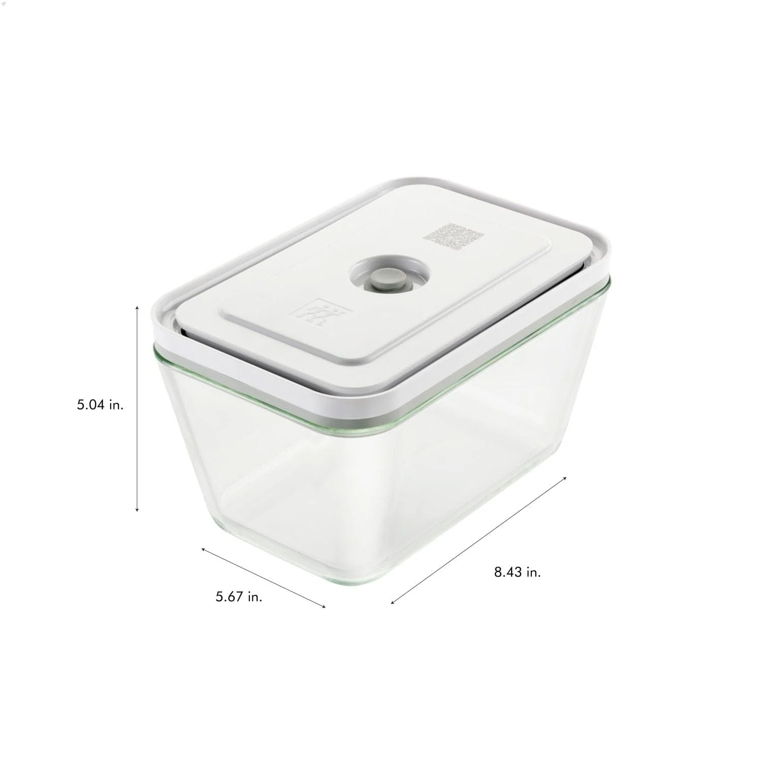 Zwilling Fresh & Save 2-pc Glass Airtight Food Storage Container, Meal Prep Container - Large - Image 3