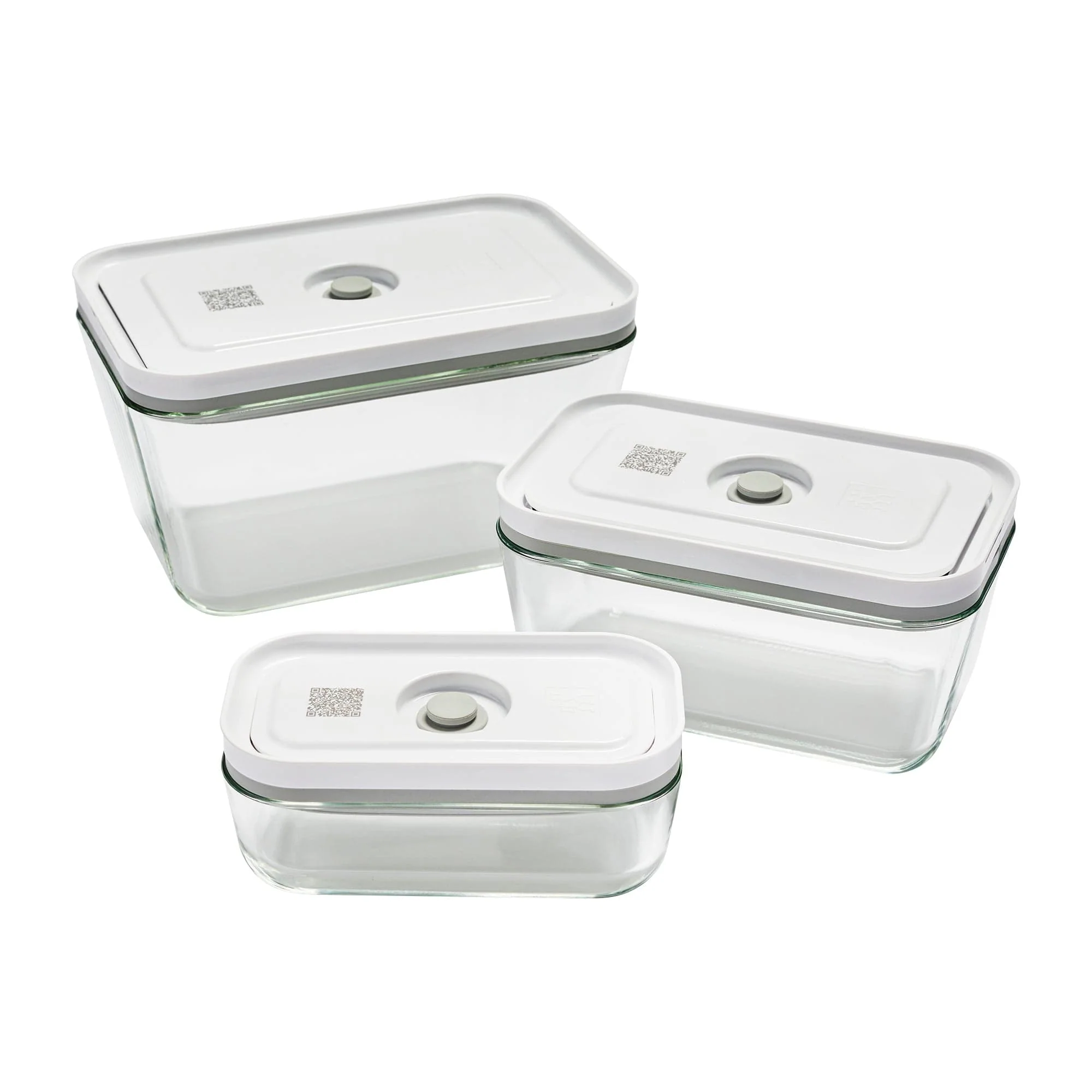 Zwilling Fresh & Save 3-pc Glass Food Storage Container, Meal Prep Container- Assorted Sizes - Image 6