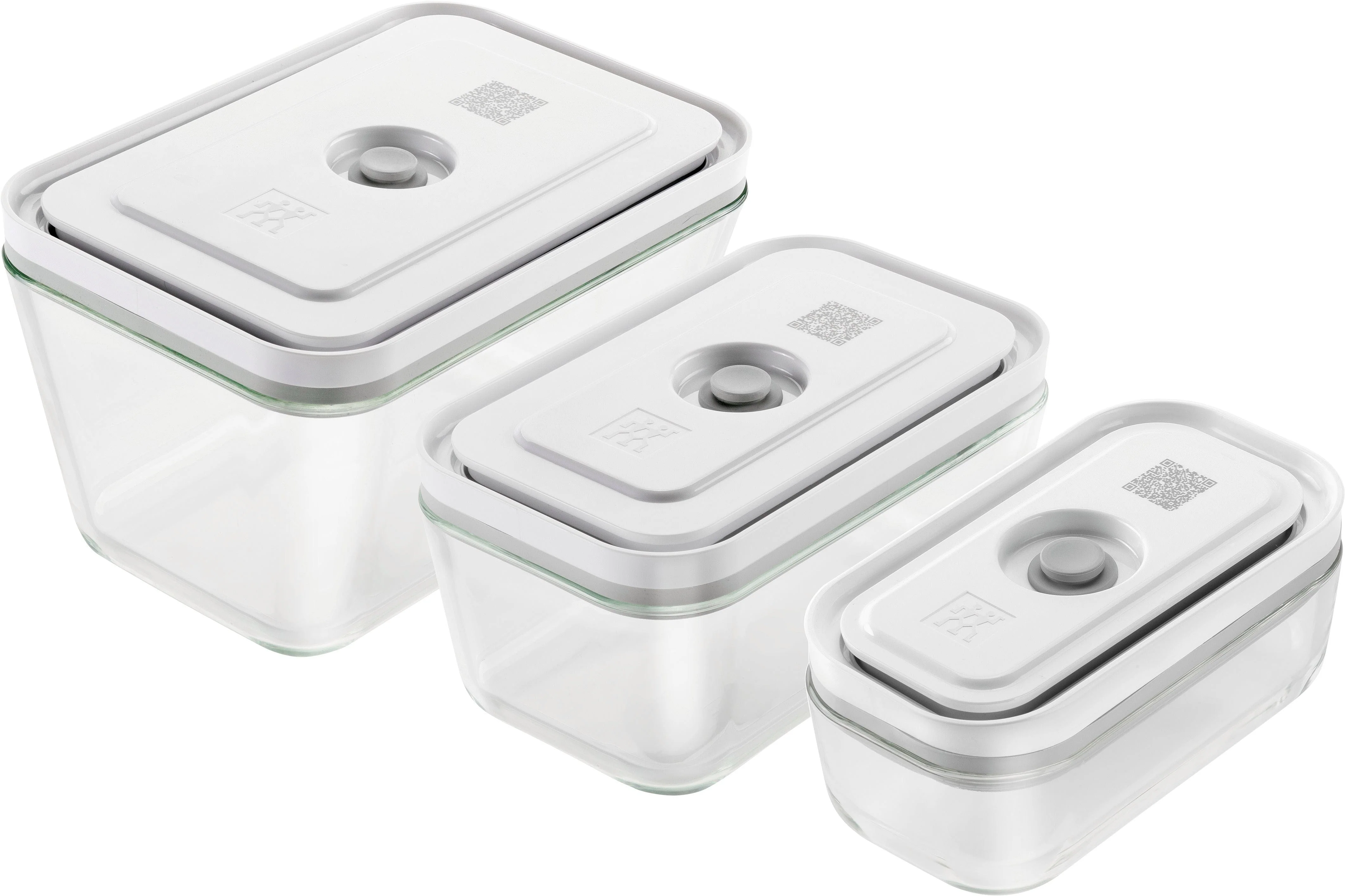 Zwilling Fresh & Save 3-pc Glass Food Storage Container, Meal Prep Container- Assorted Sizes - Image 7