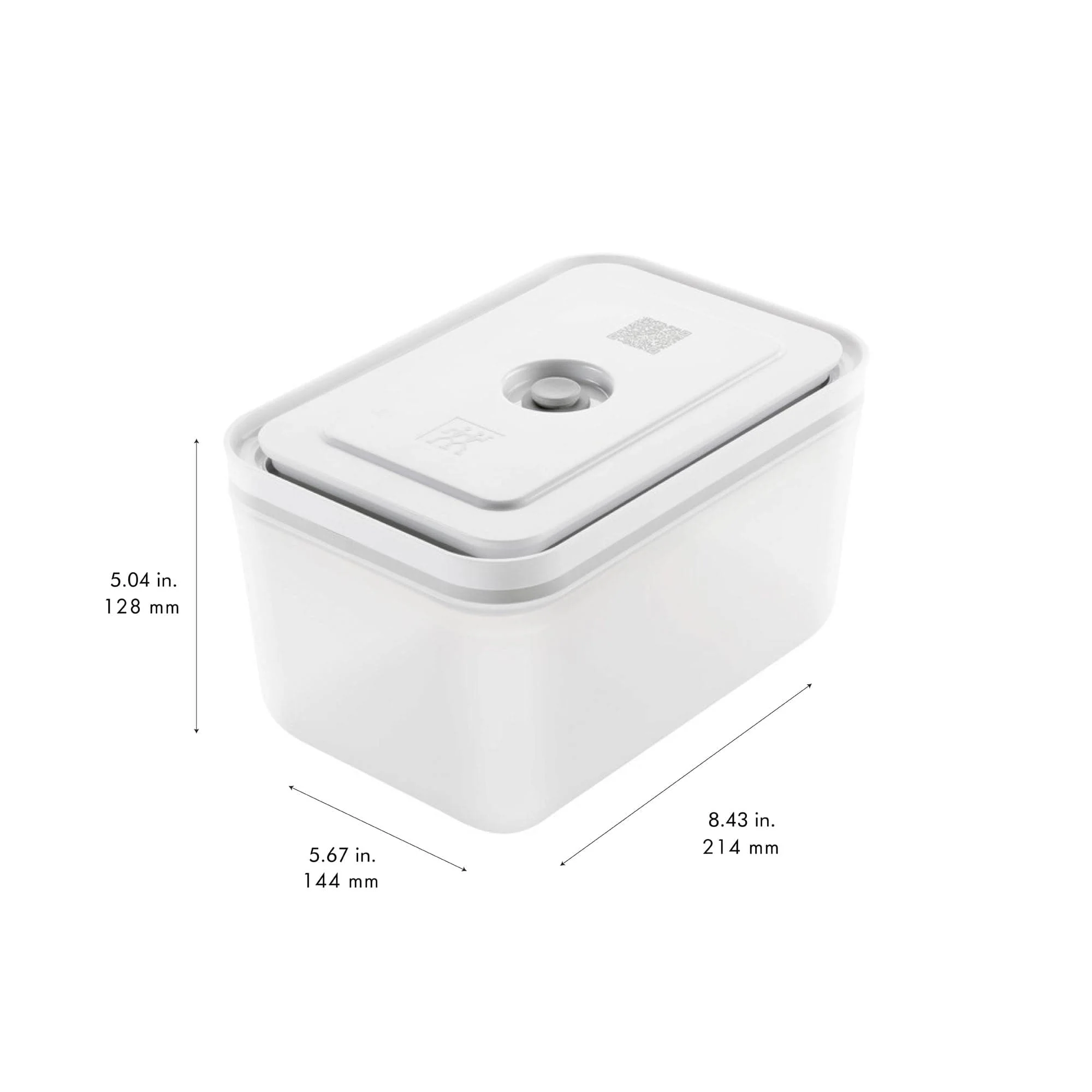 Zwilling Fresh & Save 3-pc Plastic Food Storage Container, Meal Prep Container, BPA-Free- Assorted Sizes - Image 3