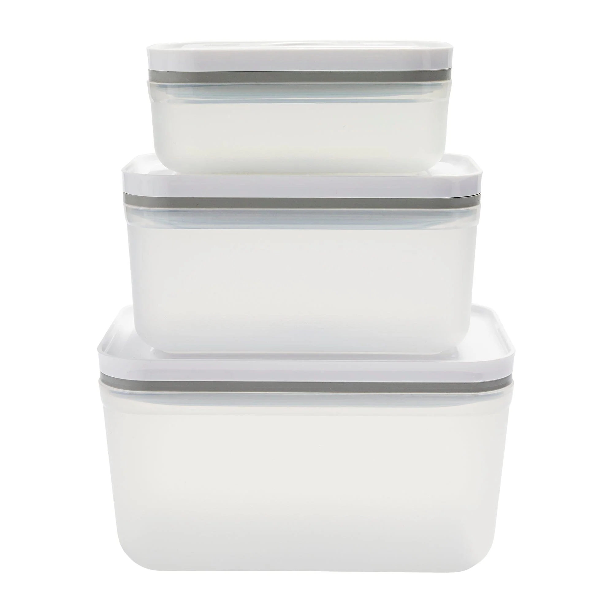 Zwilling Fresh & Save 3-pc Plastic Food Storage Container, Meal Prep Container, BPA-Free- Assorted Sizes - Image 6