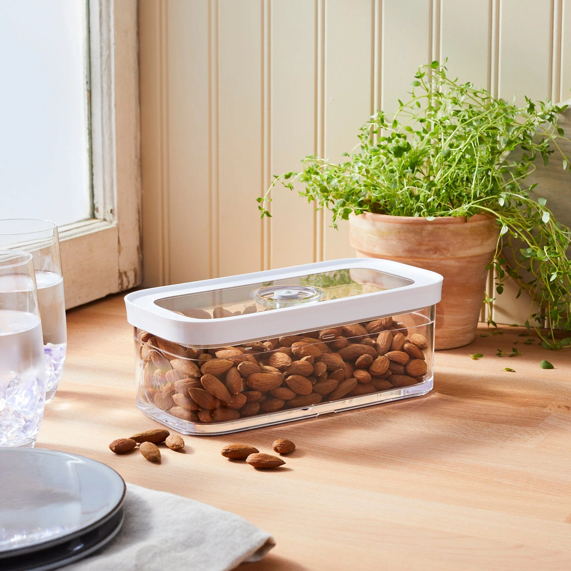 Zwilling Fresh & Save Cube Box, Plastic, Airtight Dry Food Storage Container, Medium Cube, M Container, .74-qt - Image 2