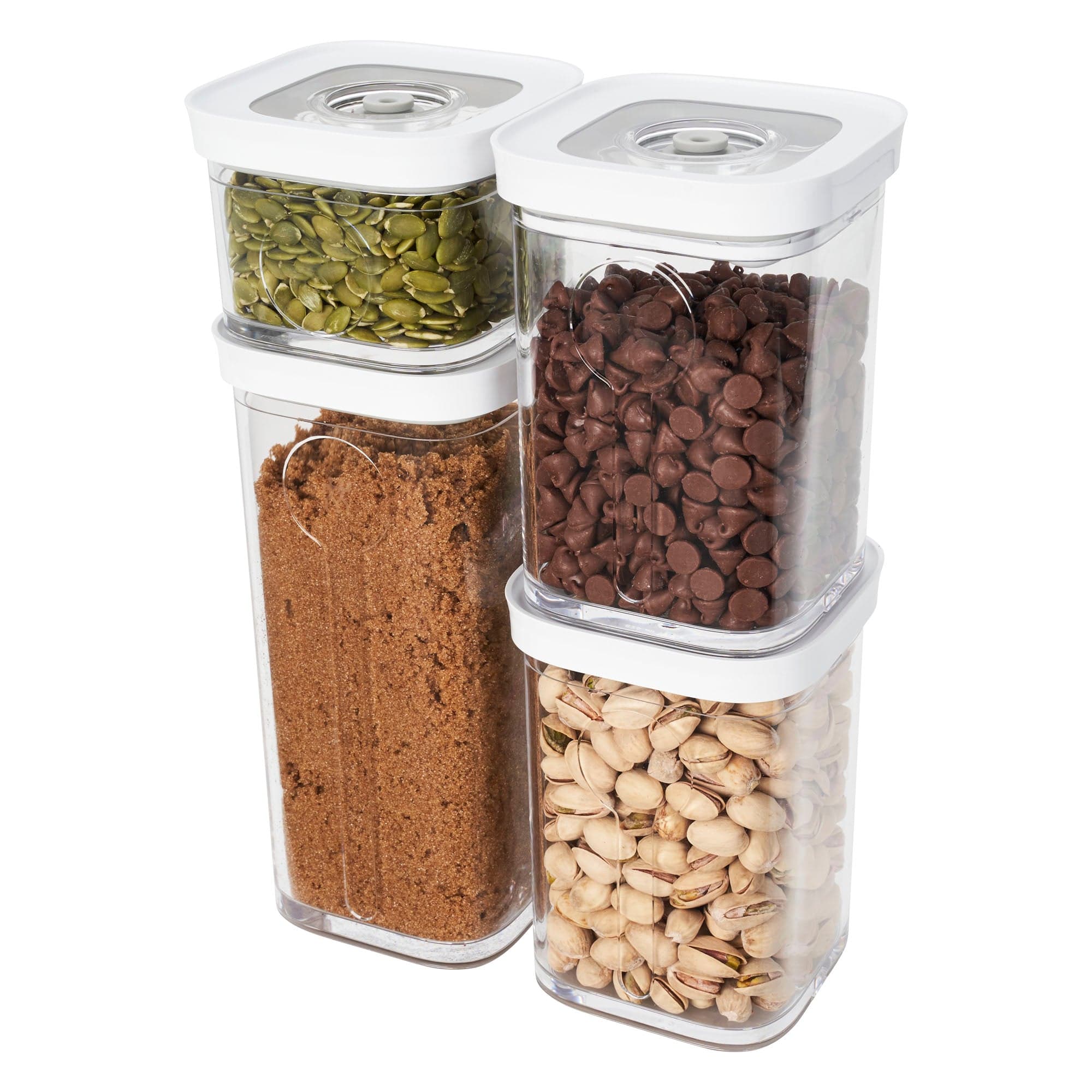 Zwilling Fresh & Save Cube Box Set, 6-pc, Plastic, Airtight Dry Food Storage Container, Small Cube Set - Image 4