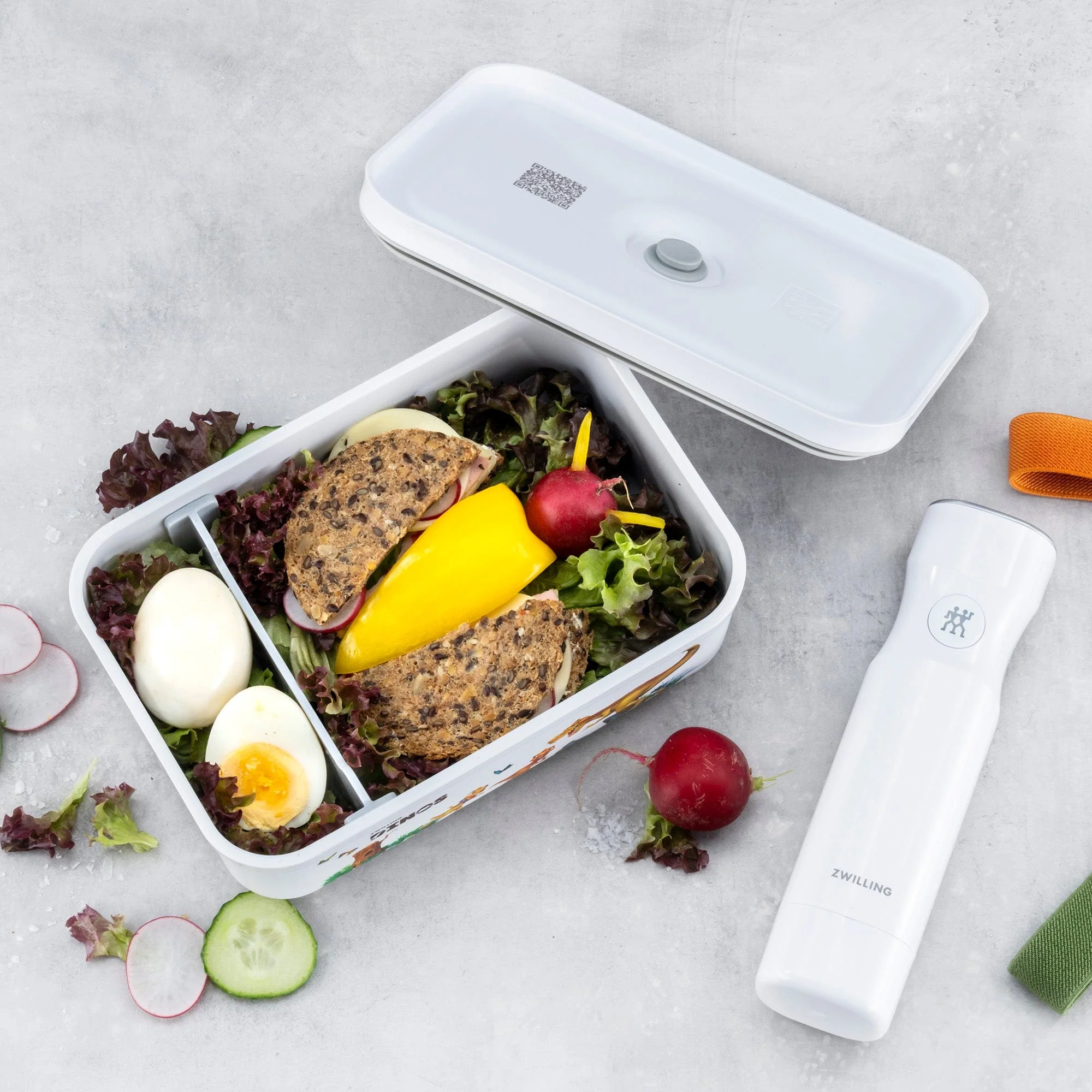 Zwilling Fresh & Save Dinos Plastic Lunch Box, Airtight Food Storage Container, Meal Prep Container, BPA-Free - Large - Image 3