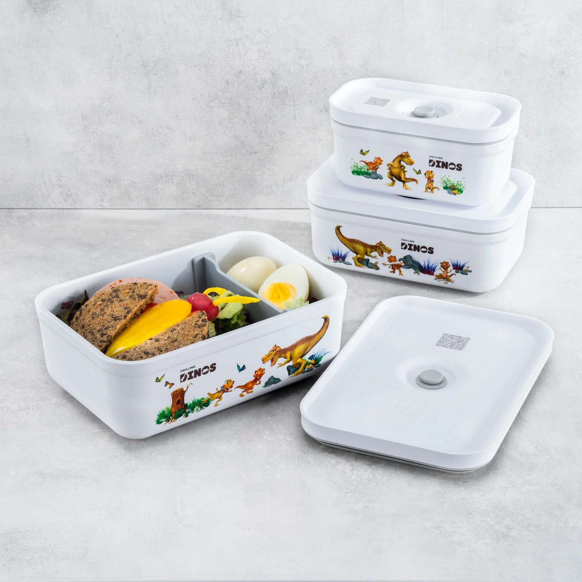 Zwilling Fresh & Save Dinos Plastic Lunch Box, Airtight Food Storage Container, Meal Prep Container, BPA-Free - Medium - Image 5