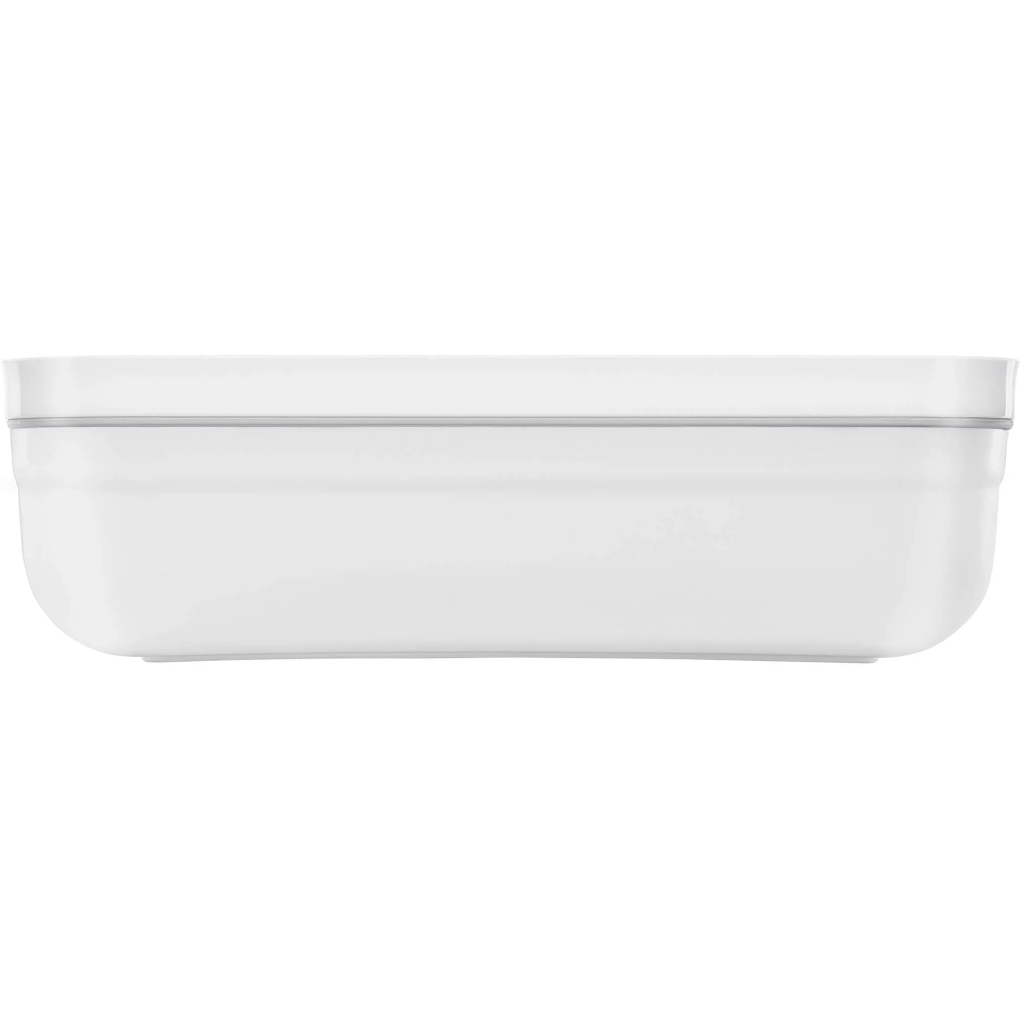 Zwilling Fresh & Save Plastic Flat Lunch Box, Airtight Food Storage Container, Meal Prep Container, BPA-Free, Grey - Large - Image 3