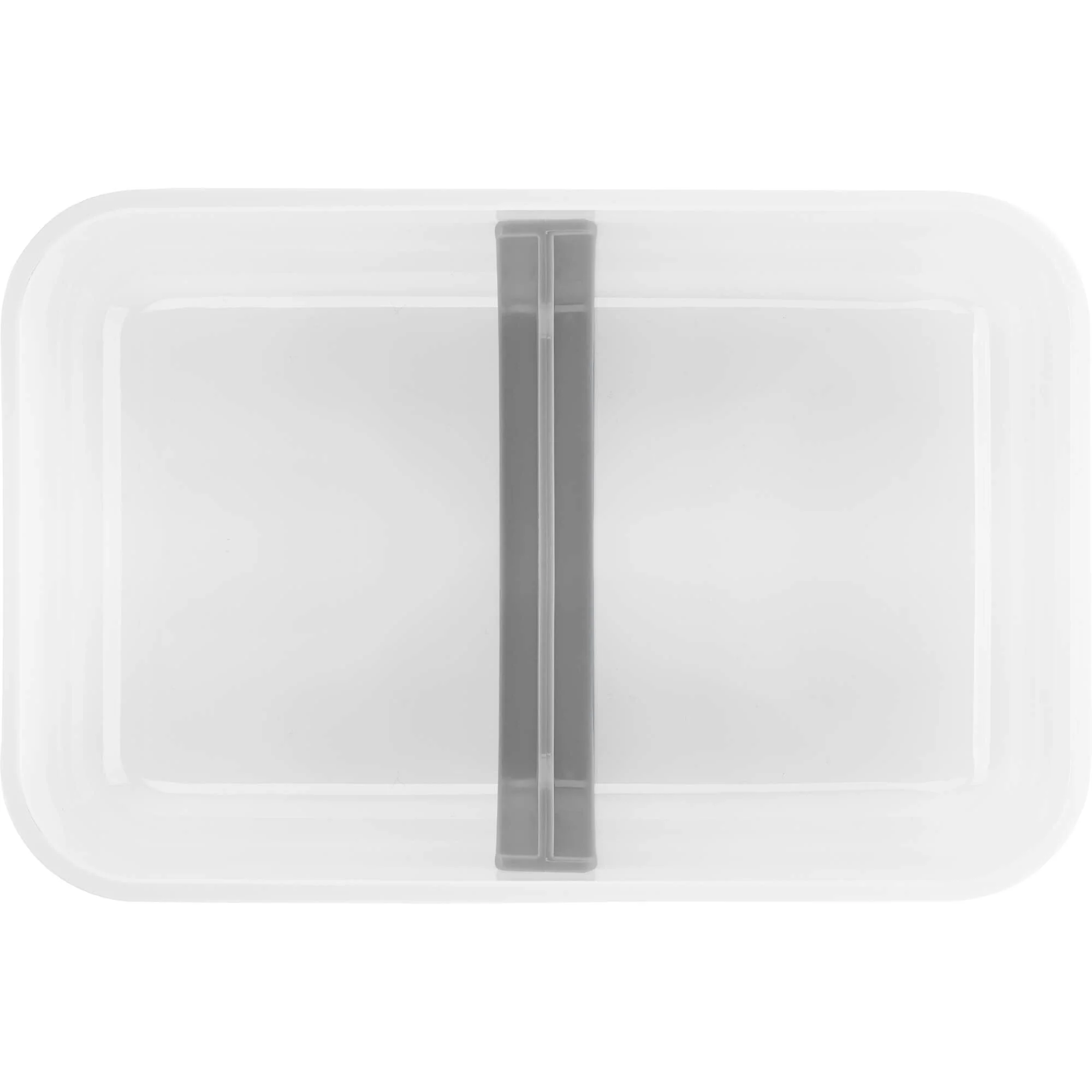 Zwilling Fresh & Save Plastic Flat Lunch Box, Airtight Food Storage Container, Meal Prep Container, BPA-Free, Grey - Large - Image 4