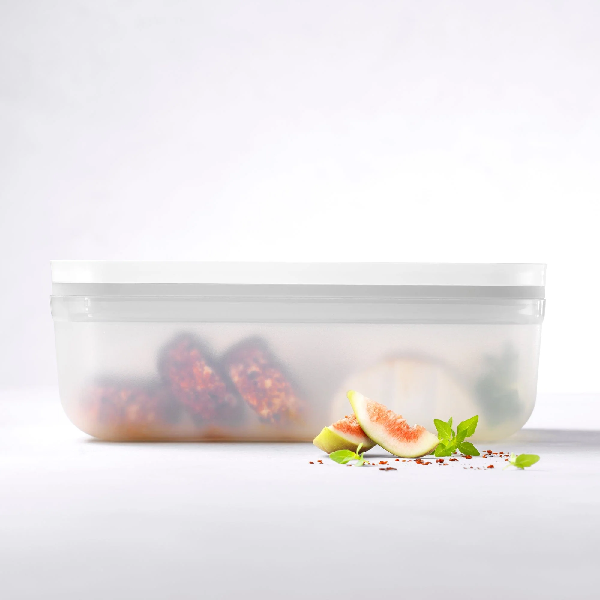 Zwilling Fresh & Save Plastic Fridge Box, Airtight Food Storage Container, Meal Prep Container, BPA-Free, Grey - Image 5