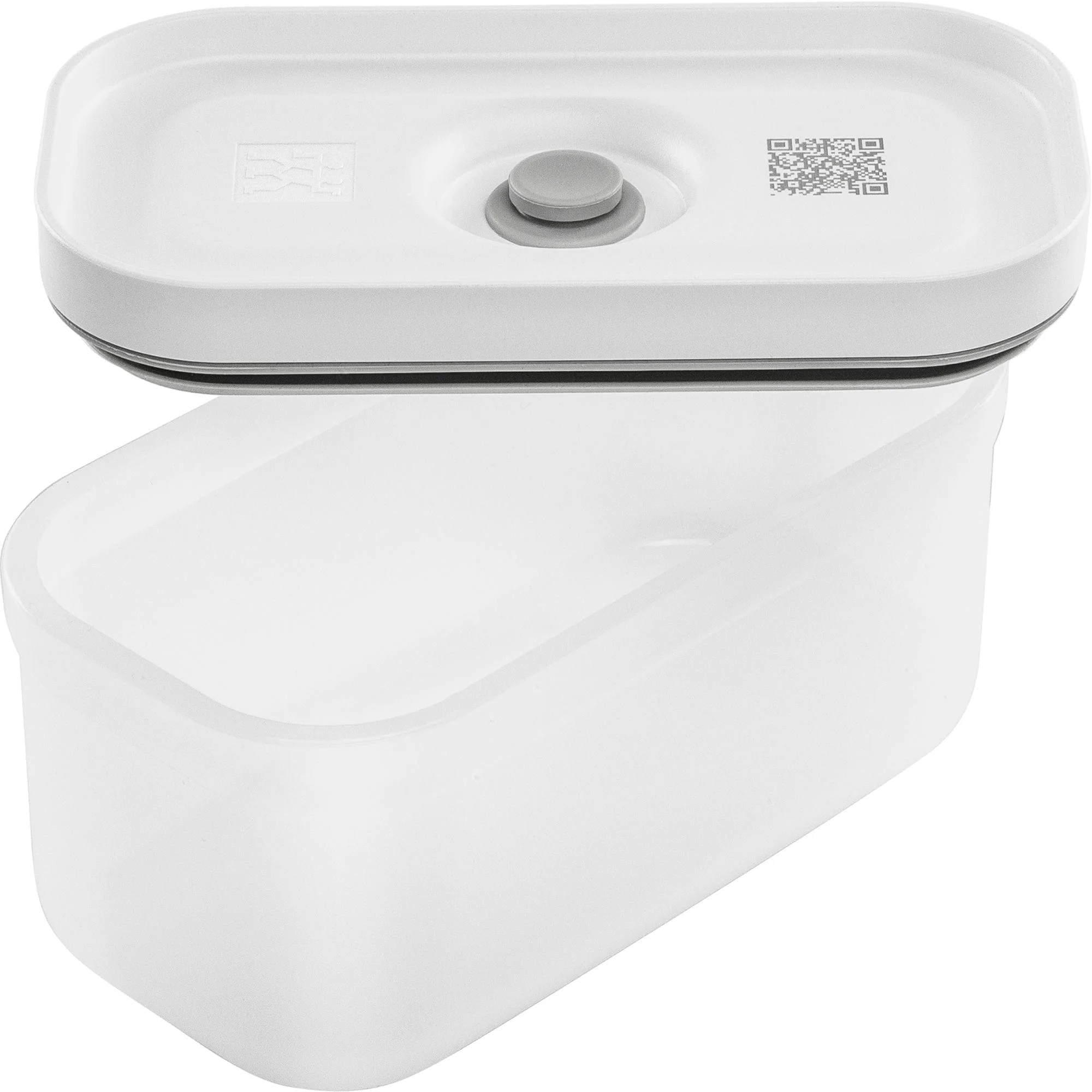 Zwilling Fresh & Save Plastic Lunch Box, Airtight Food Storage Container, Meal Prep Container, BPA-Free, Grey, Semitransparent - Small - Image 4