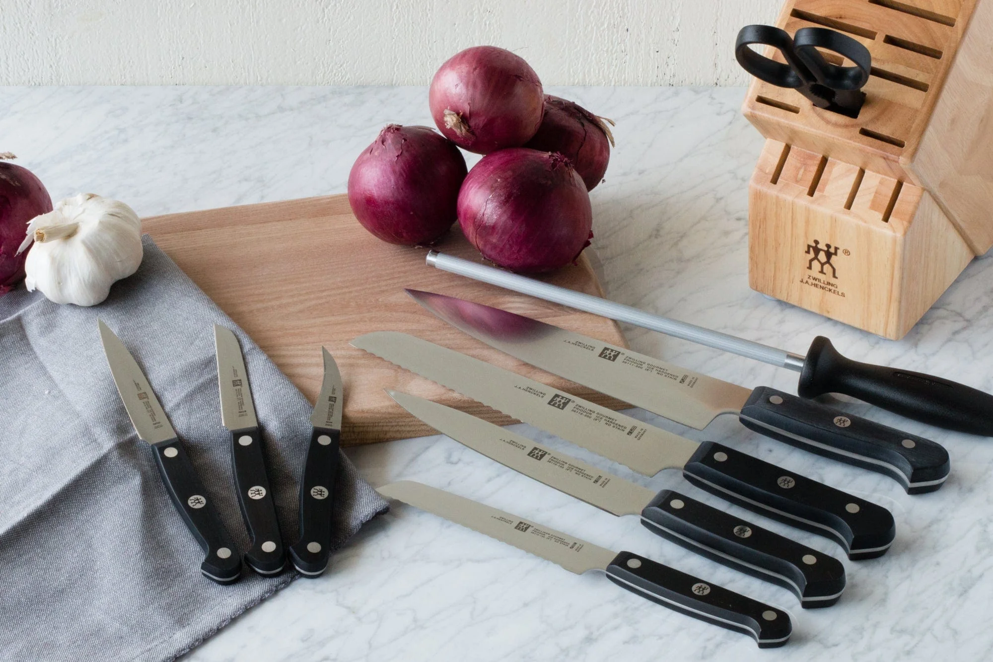 Zwilling Gourmet 10-pc Knife Block Set - Image 5