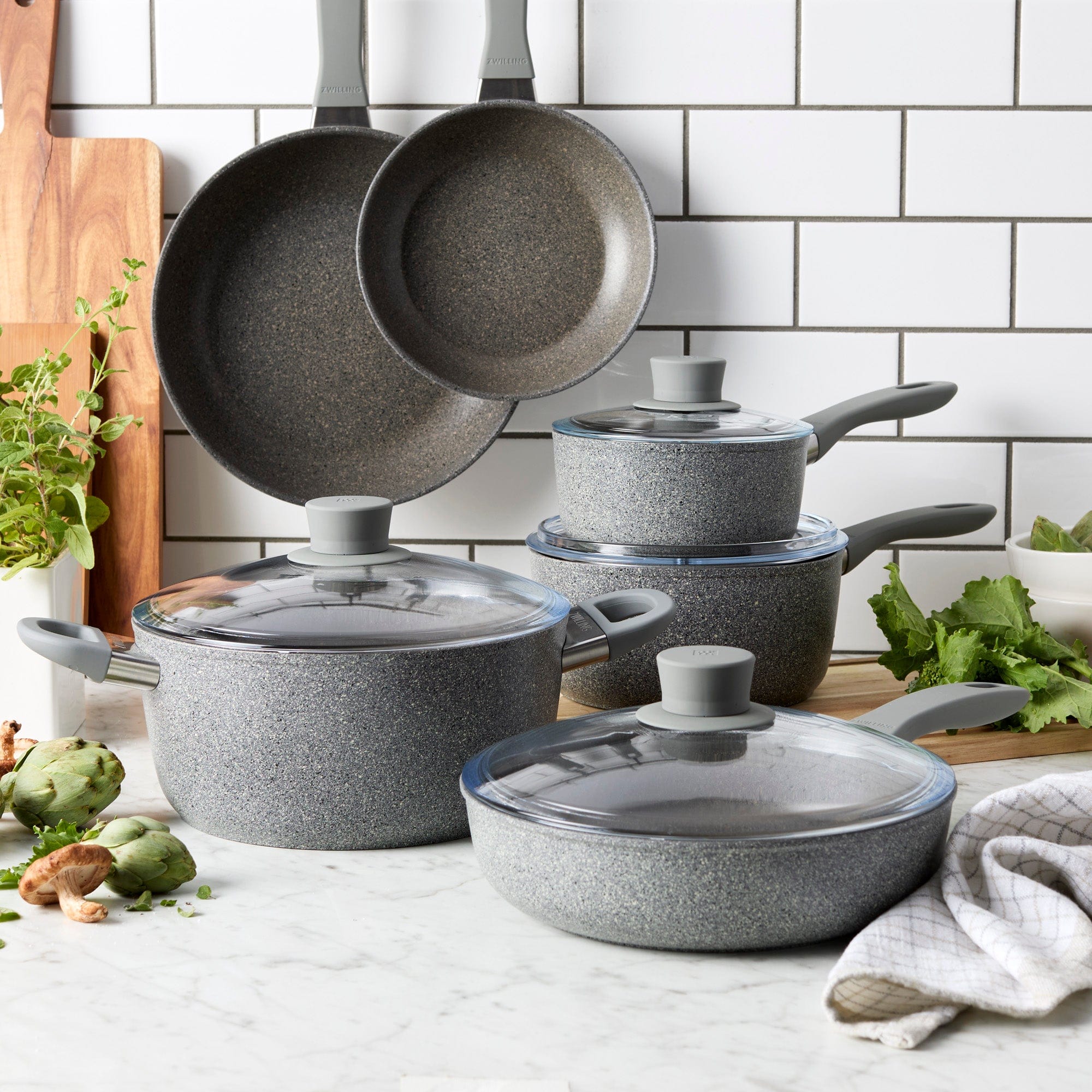 Zwilling Parma Plus 10-pc Aluminum Nonstick Cookware Set - Image 7