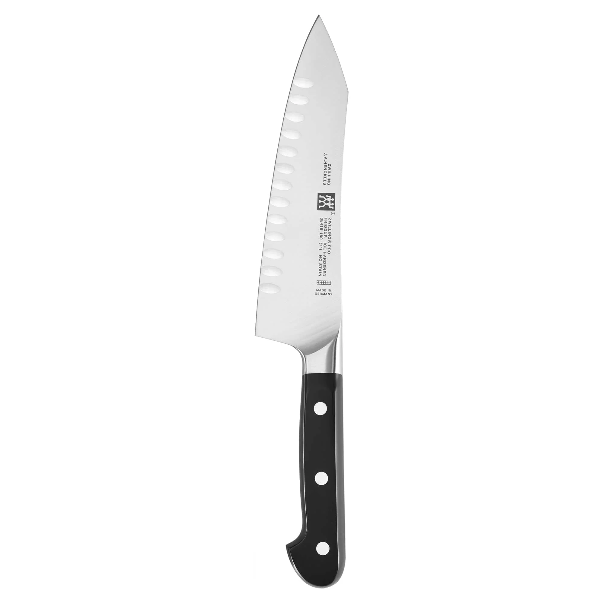 Zwilling Pro 7-inch Hollow Edge Rocking Santoku Knife