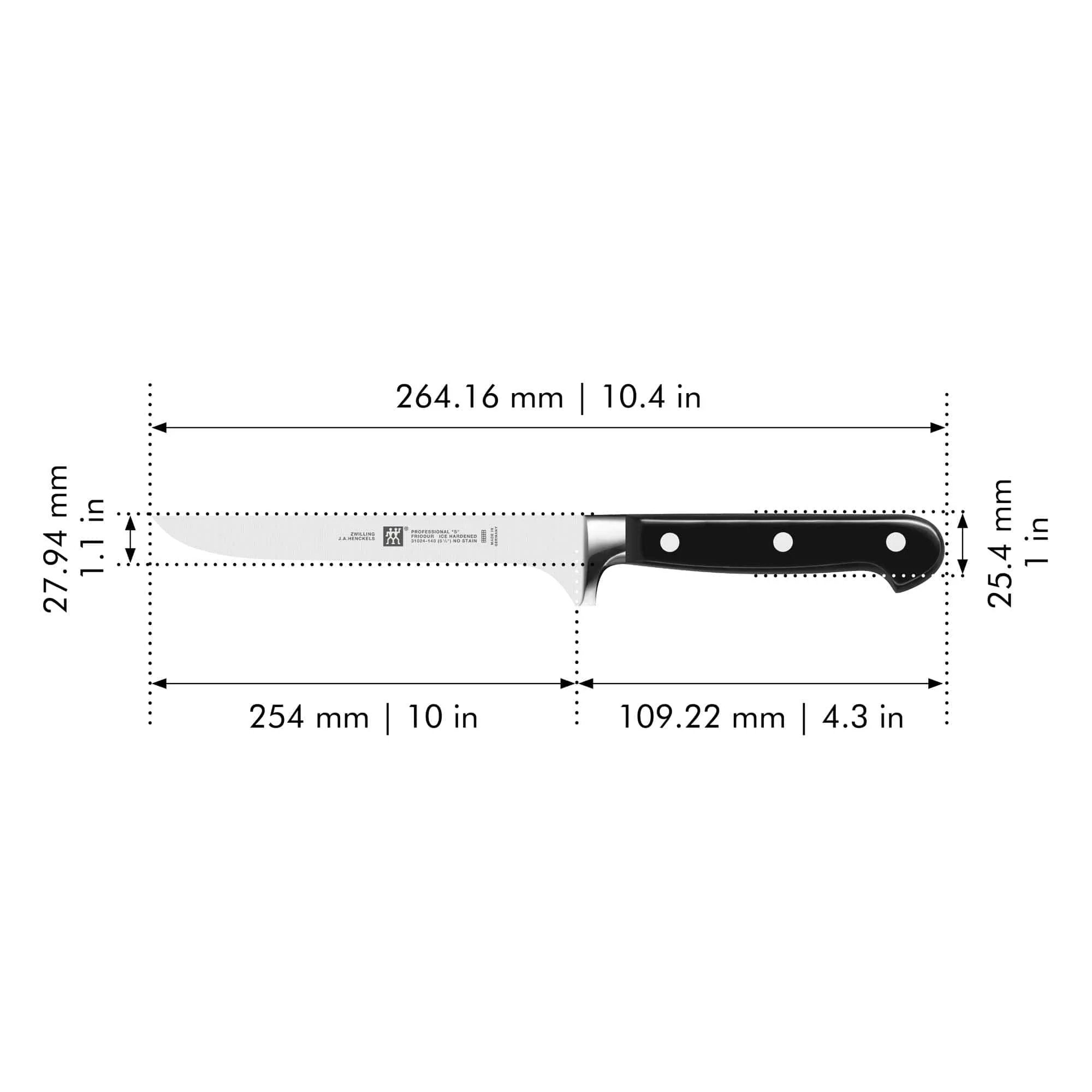 Zwilling Professional "S" 5.5-inch Flexible Boning Knife - Image 3
