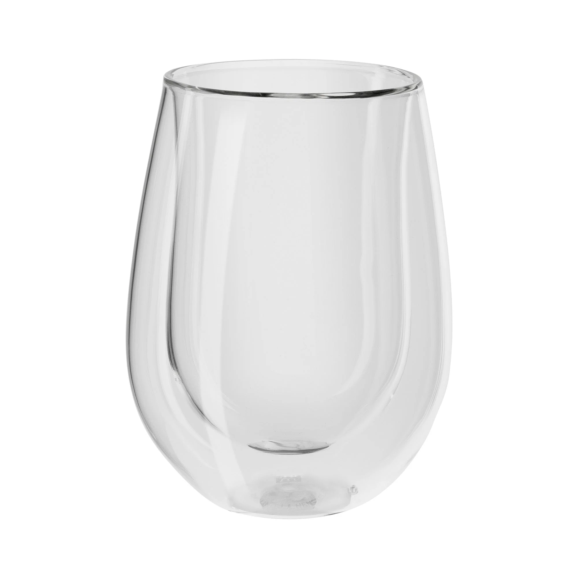 Zwilling Sorrento 2-pc Double-Wall Stemless White Wine Glass Set - Image 2