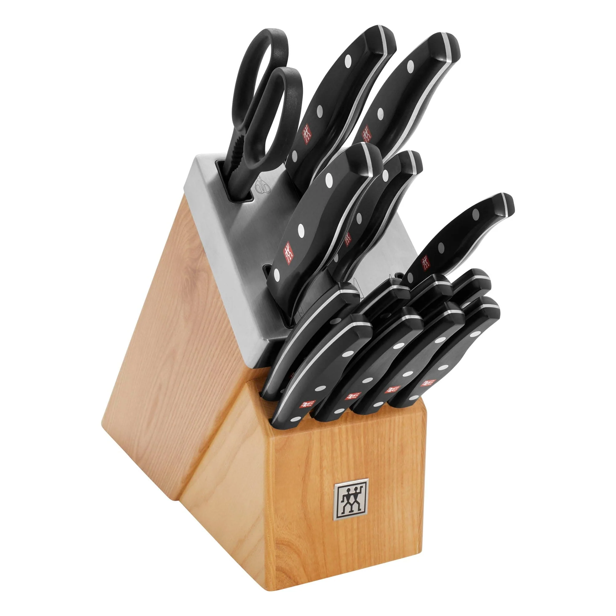 Zwilling Twin Signature 15-pc Self-Sharpening Knife Block Set - Natural - Image 2