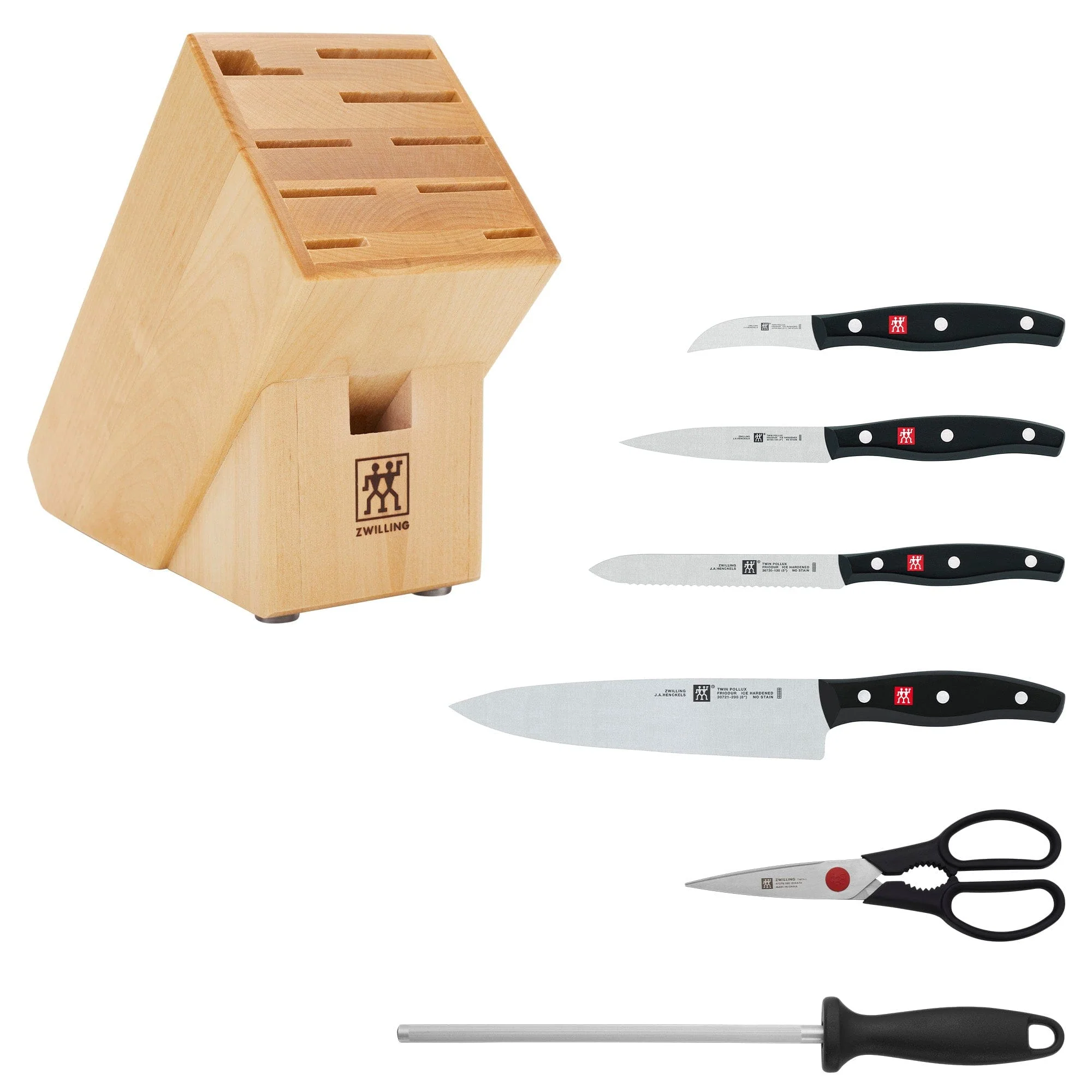 Zwilling Twin Signature 7-pc, Knife Block Set - Image 4