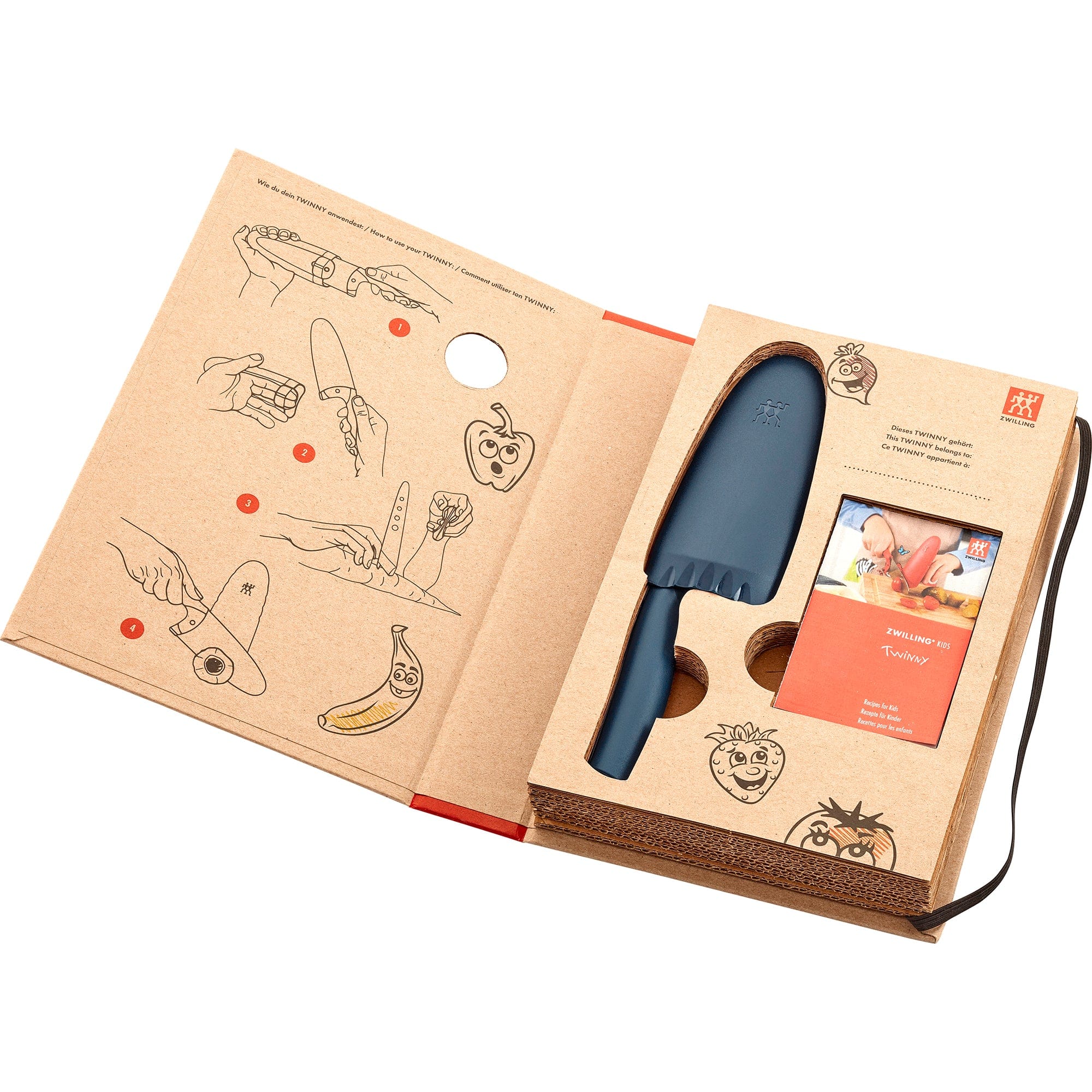Zwilling Twinny Kids Chefs Knife - Blue - Image 6