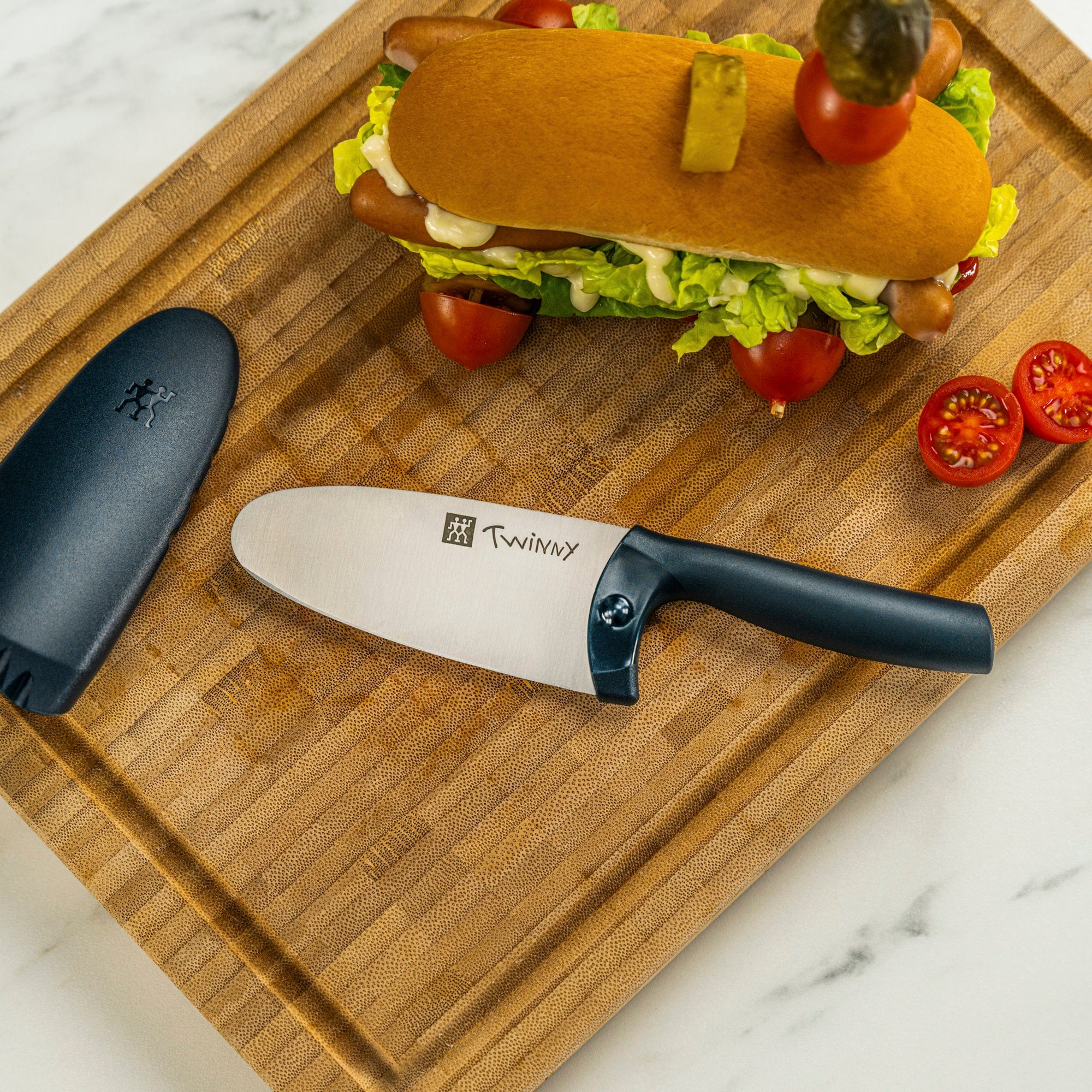 Zwilling Twinny Kids Chefs Knife - Blue - Image 7