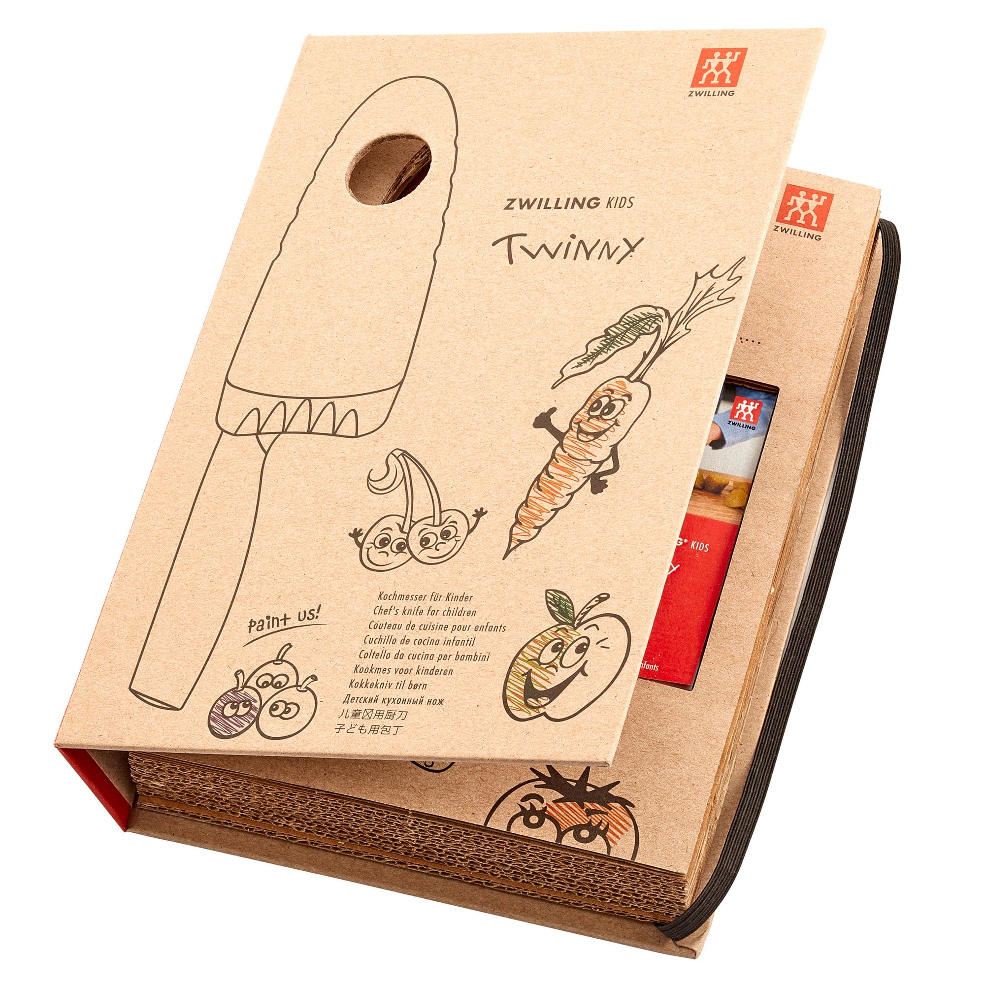 Zwilling Twinny Kids Chefs Knife - Red - Image 4